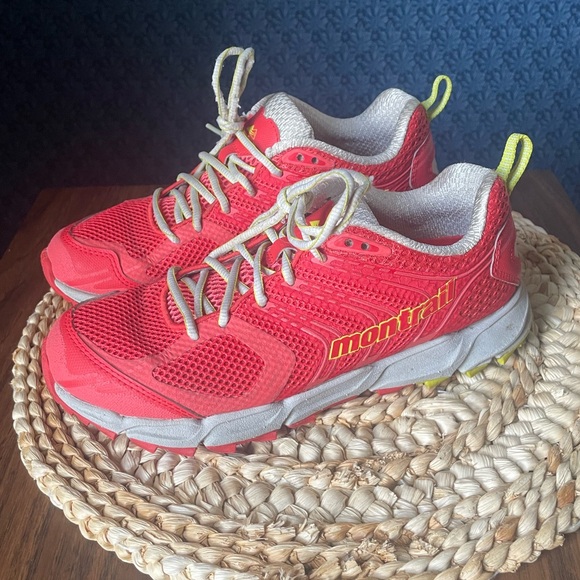 Montrail Hiking Shoe Women Size 7.5 Outdoors Gorpcore Athletic Explore Colourful - Picture 3 of 9